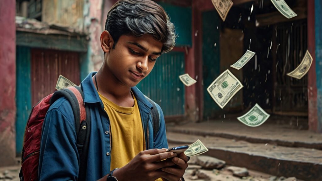 Earn money online with Android mobile